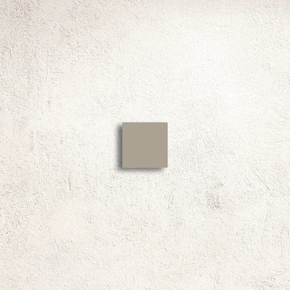 Winckelmans Unglazed Pale Grey 5 x 5cm Dot porcelain tile face