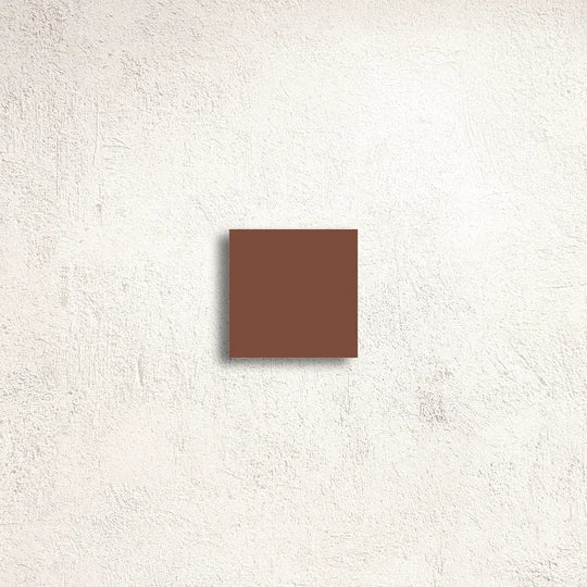 Winckelmans Unglazed Red 7 x 7cm porcelain tile face