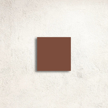 Winckelmans Unglazed Red 10 x 10cm porcelain tile face