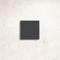Winckelmans Unglazed Black 10 x 10cm unglazed porcelain tile face