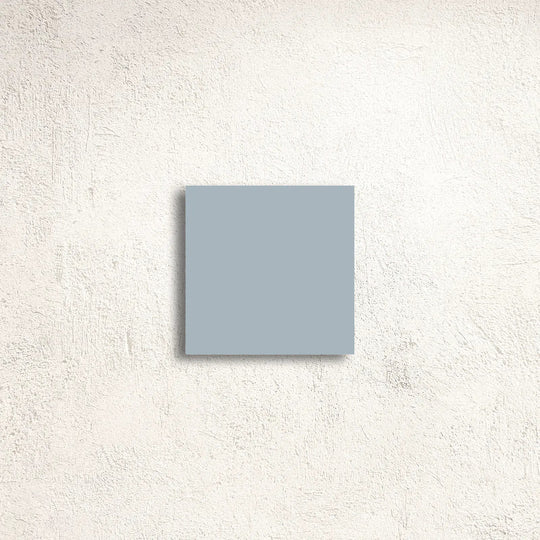 Winckelmans Unglazed Pale Blue 10 x 10cm porcelain tile face