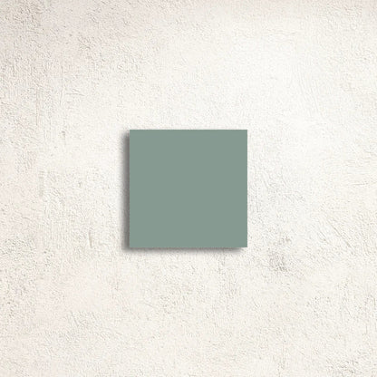 Winckelmans Unglazed Green 10 x 10cm porcelain tile face