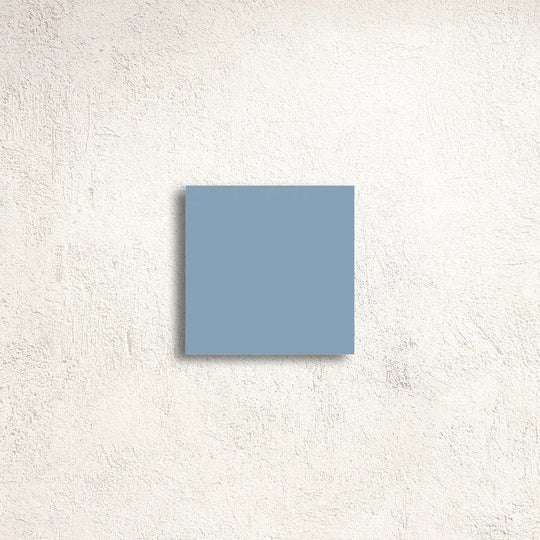Winckelmans Unglazed Blue 10 x 10cm porcelain tile face