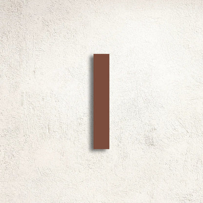 Winckelmans Unglazed Red 5 x 15cm porcelain tile face