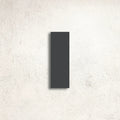 Winckelmans Unglazed Black 5 x 15cm unglazed porcelain tile face