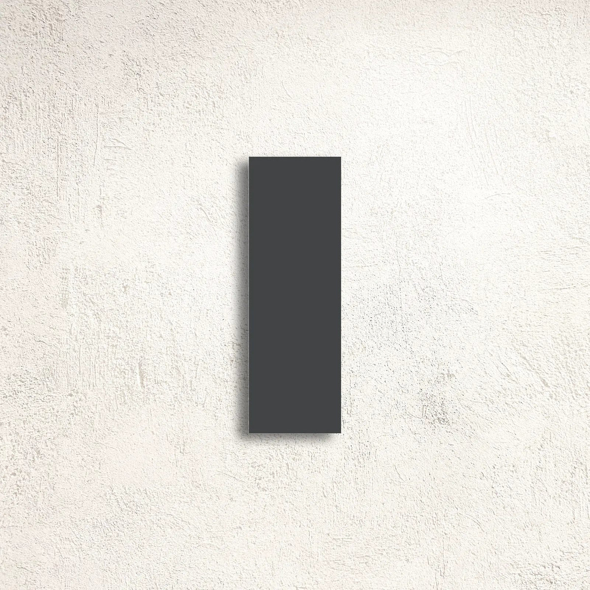 Winckelmans Unglazed Black 5 x 15cm unglazed porcelain tile face