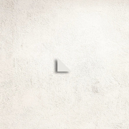 Winckelmans Unglazed Super White 3.5 x 3.5 x 5cm Triangle porcelain tile face