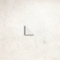 Winckelmans Unglazed Super White 5 x 5 x 7cm Triangle porcelain tile face
