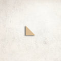 Winckelmans Unglazed Cognac 5 x 5 x 7cm Triangle porcelain tile face