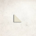 Winckelmans Unglazed White 7 x 7 x 10cm Triangle unglazed porcelain tile face