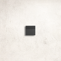 Winckelmans Unglazed Black 5 x 5cm Step Edge Strip porcelain mosaic face