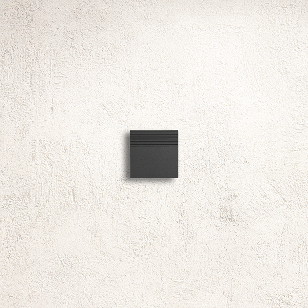 Black 5 x 5cm Step Edge Strip
