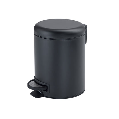 Potty Pedal Bin 3L in Black - Origins Living