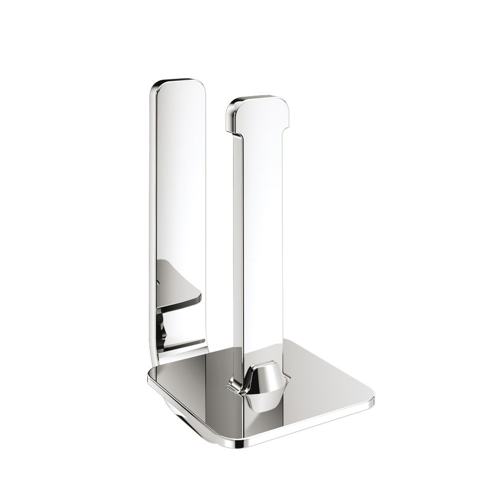 Outline Spare Toilet Roll Holder in Chrome - Origins Living