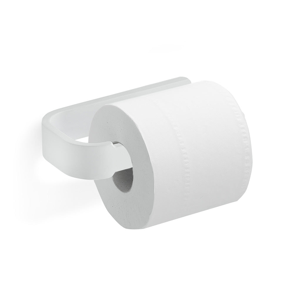 Outline Open Toilet Roll Holder in White - Origins Living