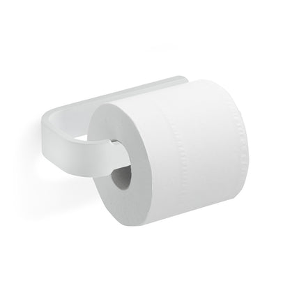 Outline Open Toilet Roll Holder in White - Origins Living