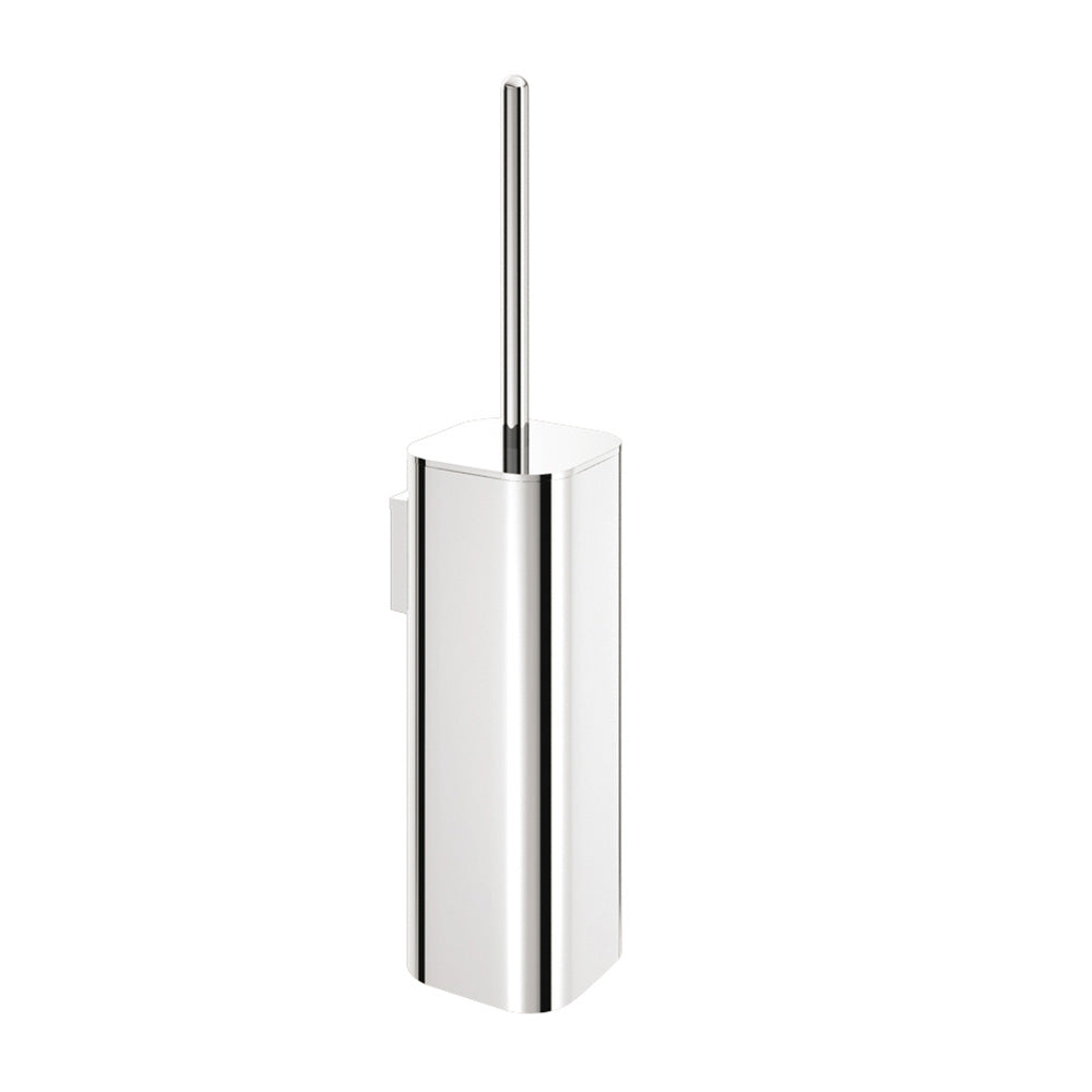 Outline Toilet Brush Wall Mounted in Chrome - Origins Living