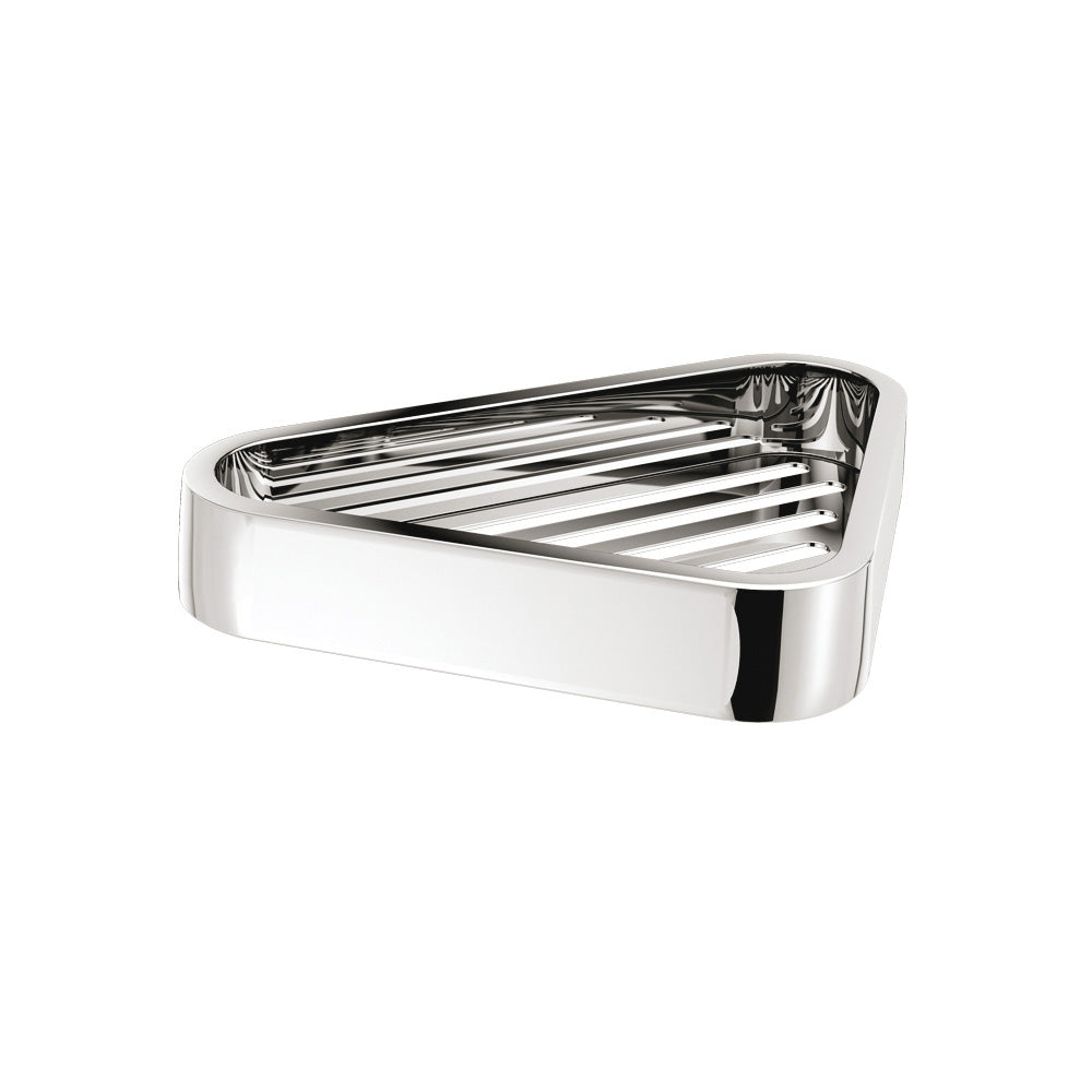 Outline Corner Shower Basket in Chrome - Origins Living
