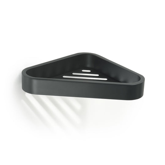 Outline Corner Shower Basket in Black - Origins Living