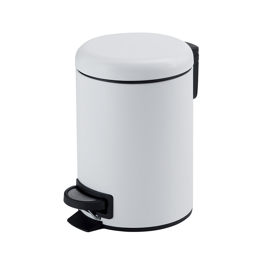 Potty Pedal Bin 5L in White - Origins Living