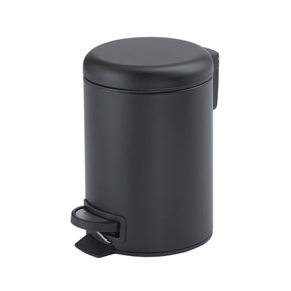 Potty Pedal Bin 5L in Black - Origins Living, view 2