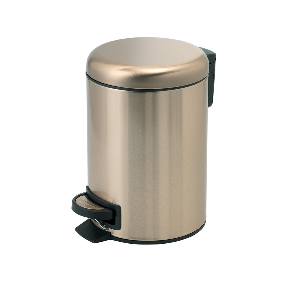 Potty Pedal Bin 5L in Brushed Brass - Origins Living