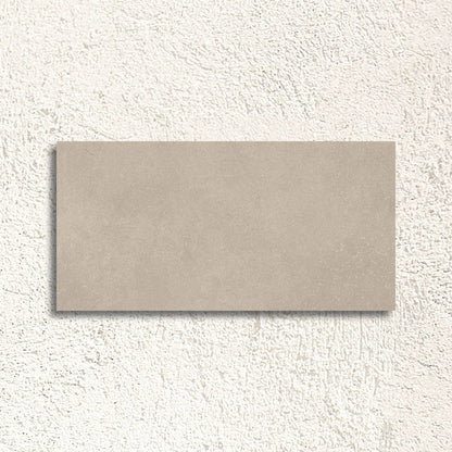 Eternity Marfil 30 x 60cm glazed porcelain concrete-effect tile face