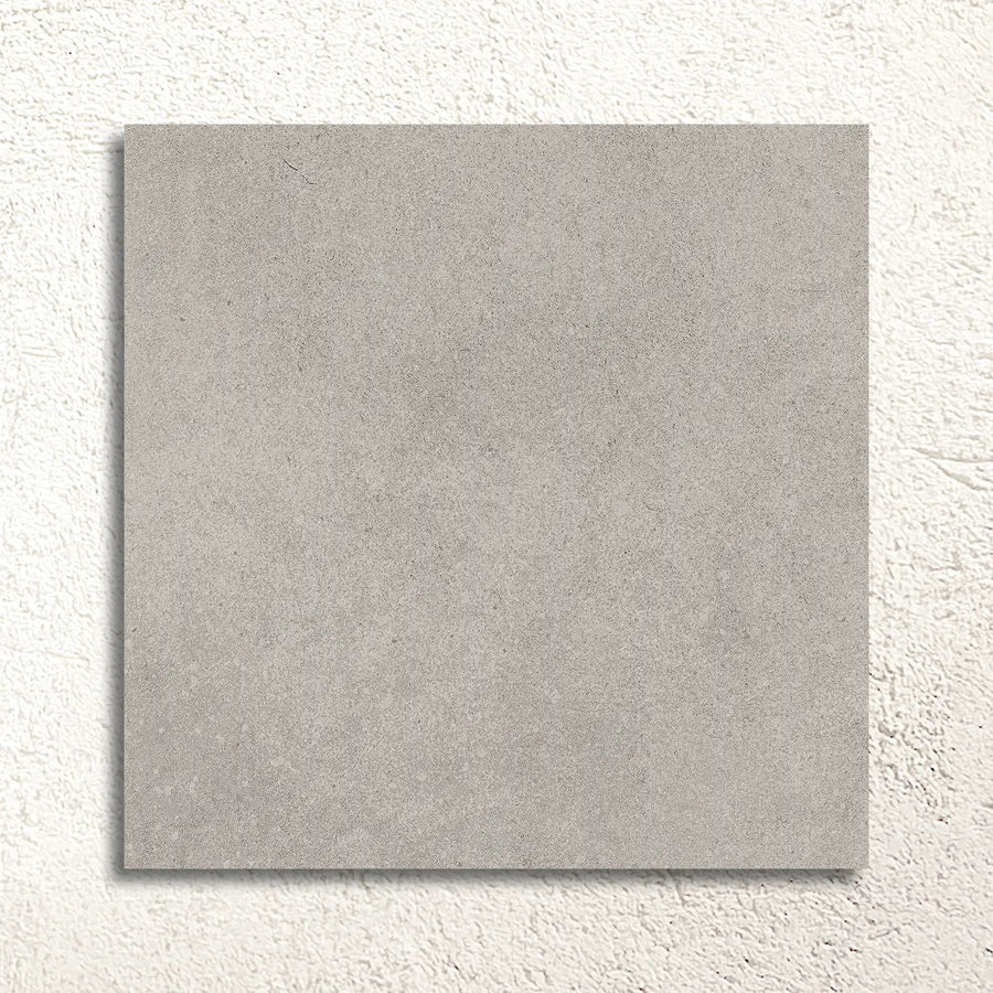 Eternity Grey 60 x 60cm glazed porcelain concrete-effect tile face