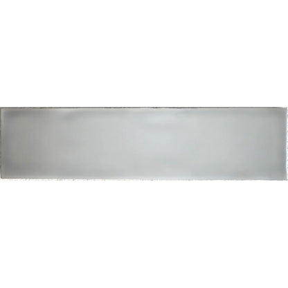 Belgravia Mist Gloss grey ceramic tile face detail