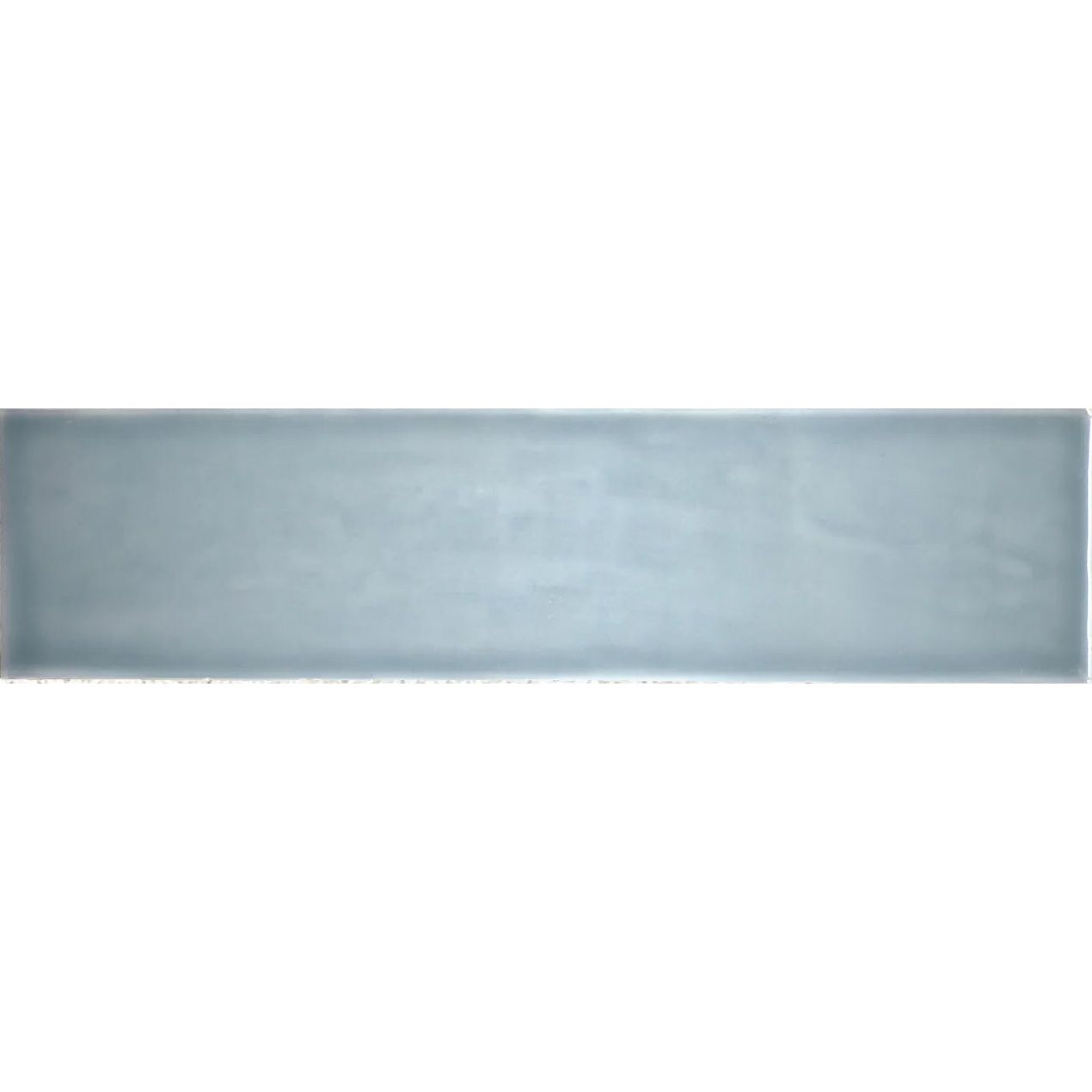 Belgravia Sky Gloss sky blue ceramic tile face detail