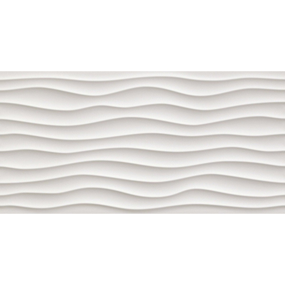 3d dune white matt white wavy textured wall panel with a matt finish ideal for modern interior design
