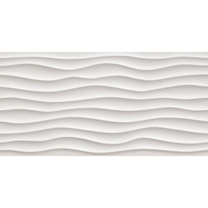 3d dune white matt white wavy textured wall panel with a matt finish ideal for modern interior design