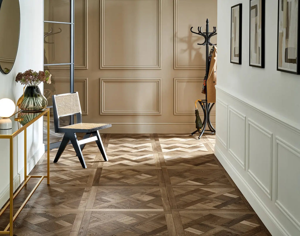 Woodpecker Sandringham Royal Oak Design Panels stocked by Hyperion Tiles