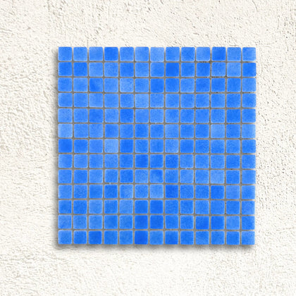Niebla Foggy Mid Blue 33.3 x 33.3cm