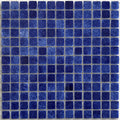 Niebla Foggy Dark Blue 33.3 x 33.3cm glass mosaic tile face