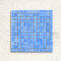 Niebla Foggy Light Blue Anti-Slip 33.3 x 33.3cm glass mosaic tile face