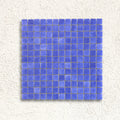 Niebla Foggy Dark Blue Anti-Slip 33.3 x 33.3cm glass mosaic tile face