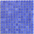 Niebla Foggy Dark Blue Anti-Slip 33.3 x 33.3cm glass mosaic tile face
