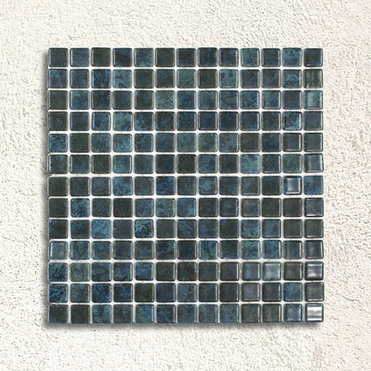 Karma Blue Moon 33.3 x 33.3cm Glass Mosaic Tile - thumbnail 5