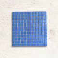 Iridis Acquaris Narcisco 31.6 x 31.6cm glass mosaic iridescent tile face