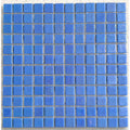Iridis Acquaris Narcisco 31.6 x 31.6cm glass mosaic iridescent tile face