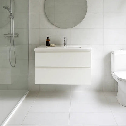 Marmor Foro Gris 30 x 60cm matt marble-effect porcelain tile room setting