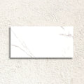 Marmor Statuario 30 x 60cm matt marble-effect porcelain tile face