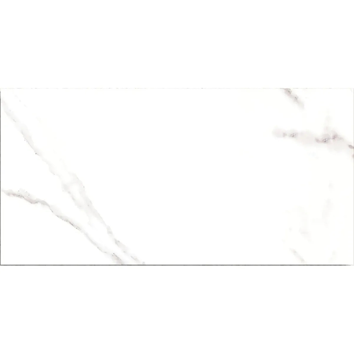 Marmor Statuario 30 x 60cm matt marble-effect porcelain tile face