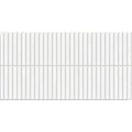 Deco Lingot White 32 x 62.5cm fluted porcelain tile face