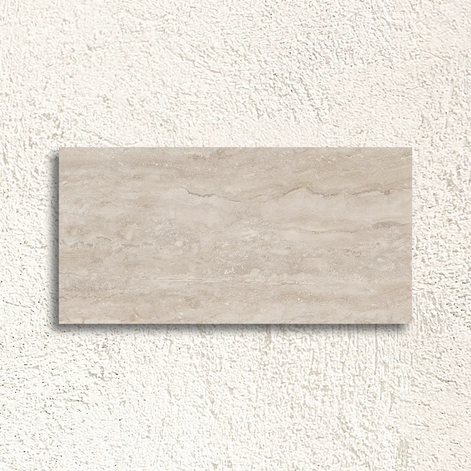 Palatino Natural 45 x 90cm glazed porcelain stone effect tile face