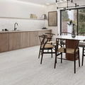 Palatino Silver 45 x 90cm stone effect porcelain tile room setting