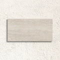Palatino Natural Deco 45 x 90cm fluted stone effect porcelain tile face