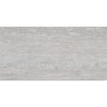 Palatino Silver Deco 45 x 90cm fluted stone effect porcelain tile face