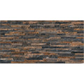 Ardesia Natural Muro 32x62.5cm stacked slate effect textured wall tile face detail